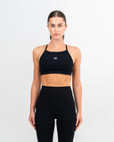 Impulse Hybrid Sports Bra Black