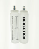 Collapsed NEXLETICA flask for easy storage in running vest