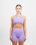 Impulse High Neck Bra Lilac