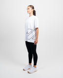 Perform Hybrid Oversized T-Shirt — White